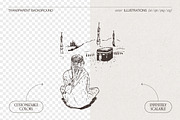 Holy Kaaba Mecca Sketches, an Object Illustration by TheMountBirdStudio (Thumbnail 2 of 6)