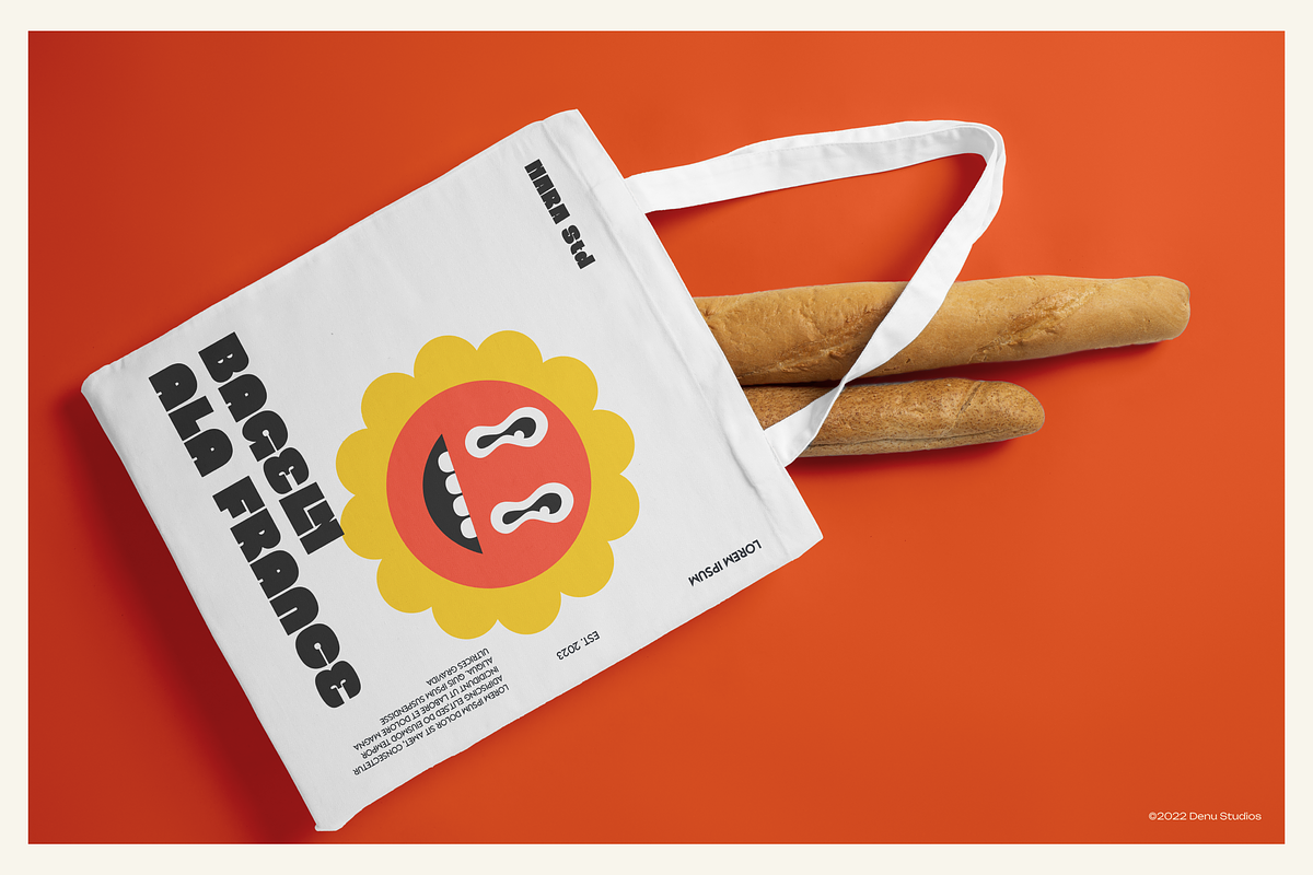 Blooby Chunky Block Sans Serif, a Sans Serif Font by Denustudios (Photo 5 of 12)