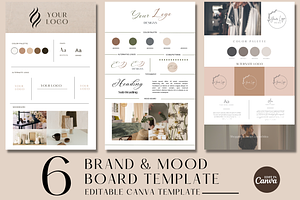 Modest Brand & Mood Board Templates