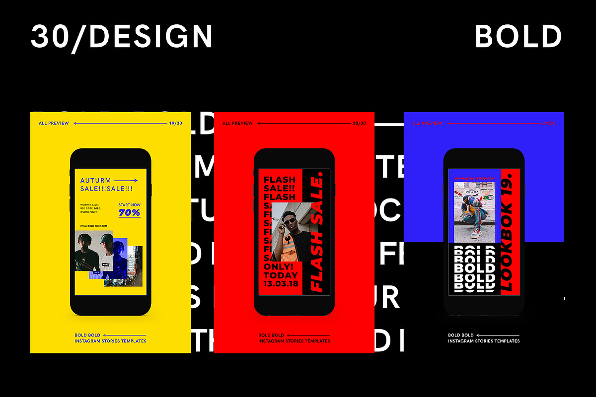 BOLD-Instagram Stories Animated, a Social Media Template by Invasi Studio (Photo 11 of 15)