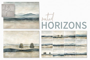 Muted Horizons, a Decorative Illustration by rileyBgraphics (Thumbnail 1 of 5)