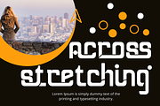 Gluttony Futuristic Font, a Sans Serif Font by 177Studio (Thumbnail 2 of 8)