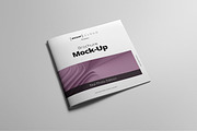 Square Brochure Mock-Up, a Print Template by Mockup Cloud (Thumbnail 3 of 5)