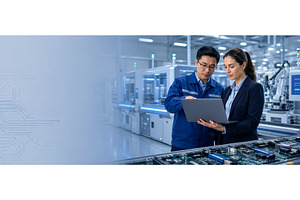 Industrial engineer and female, an Industrial Photo by ZinetroN