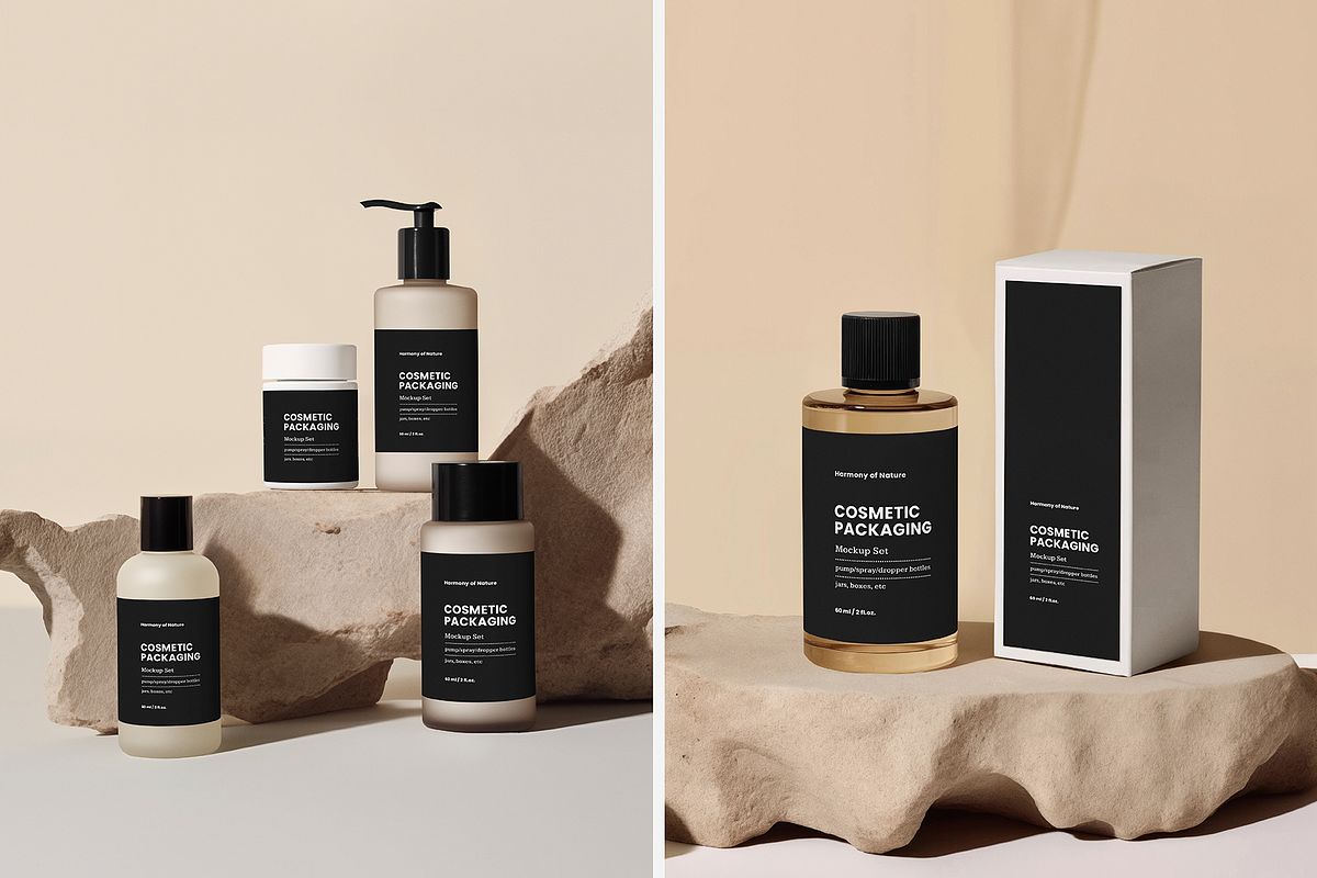 Cosmetic Mockups | Harmony of Nature, a Packaging Mockup by PARTNERS IN CRIME (Photo 6 of 8)