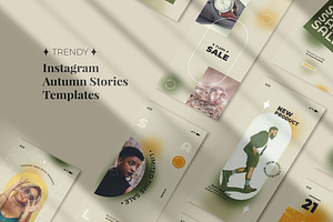 Trendy Autumn Story Templates