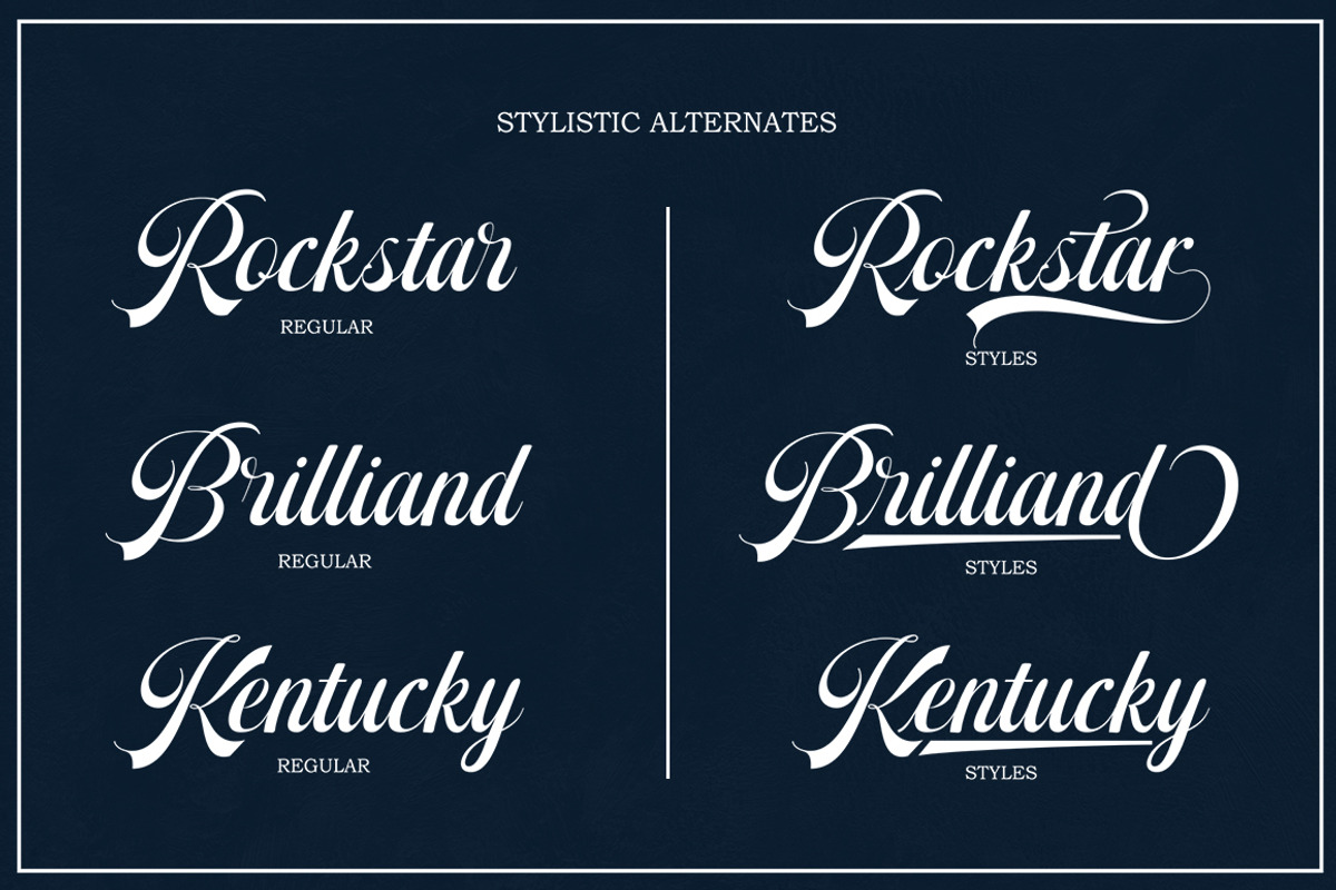 Putteri Script, a Script Font by Alpha Bento (Photo 4 of 8)