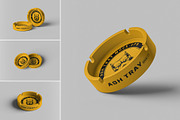 Ash Tray Mockup, a Household Mockup by hokagata (Thumbnail 1 of 5)