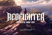 Redfighter, a Symbol Font by Ditatype (Thumbnail 1 of 10)