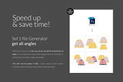 Baby Bomber Jacket Mock-ups Set, a Hoody Mockup by Mocca Mockups Store (Thumbnail 12 of 22)