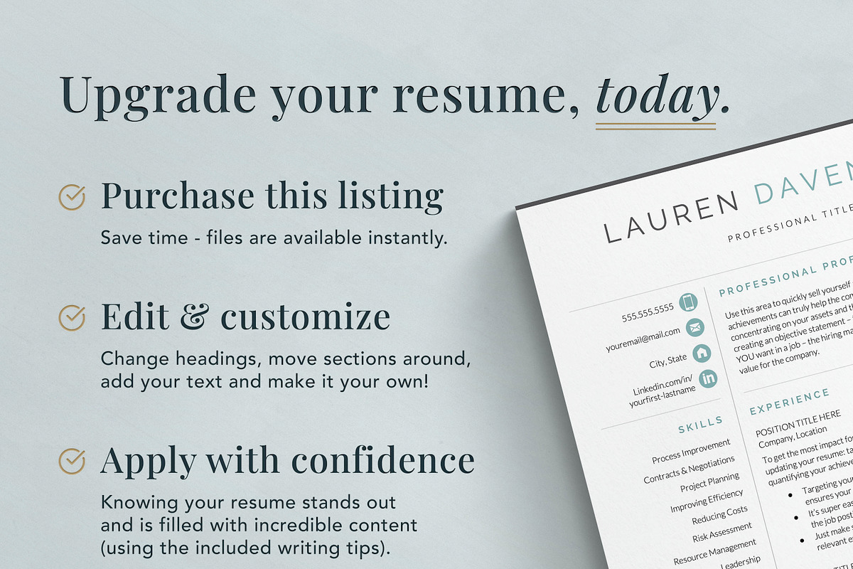 Marketing Resume Template for Google, a Resume Template by Get Landed (Photo 11 of 11)