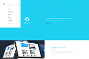upFolio - minimal portfolio psd, a Websites & App Template by Pixvar Studio (Thumbnail 3 of 5)