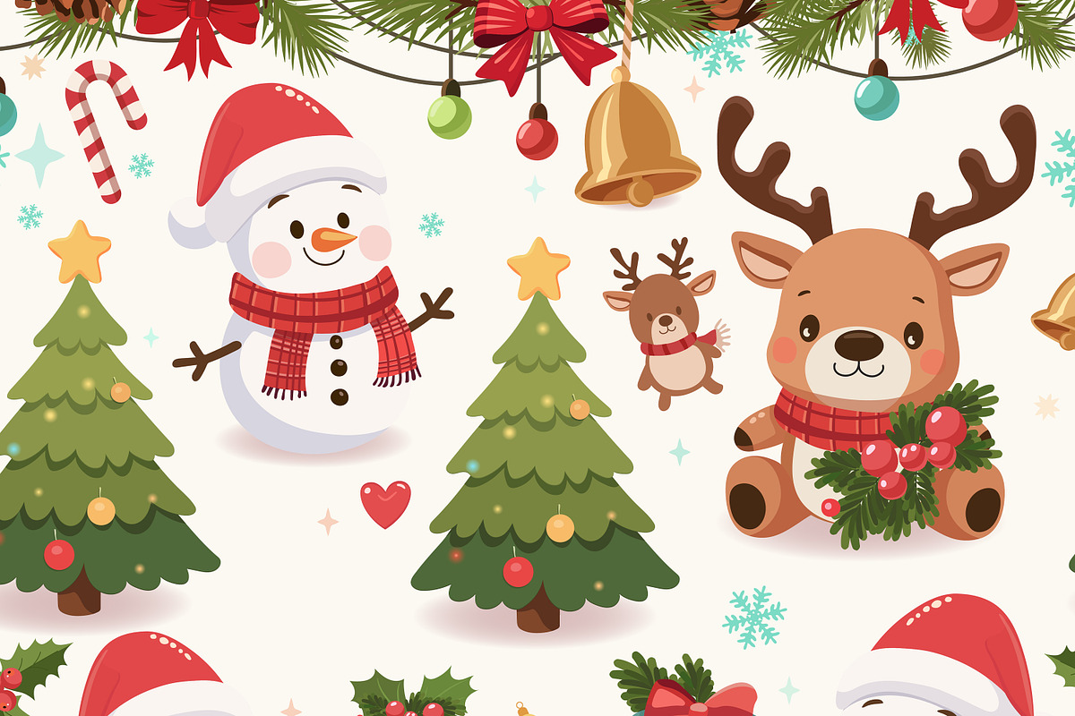 Christmas Vectors, a Decorative Illustration by Believe Creatives (Photo 2 of 3)