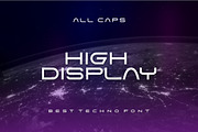Geyop Techno Font, a Sans Serif Font by alanwarstd (Thumbnail 2 of 5)