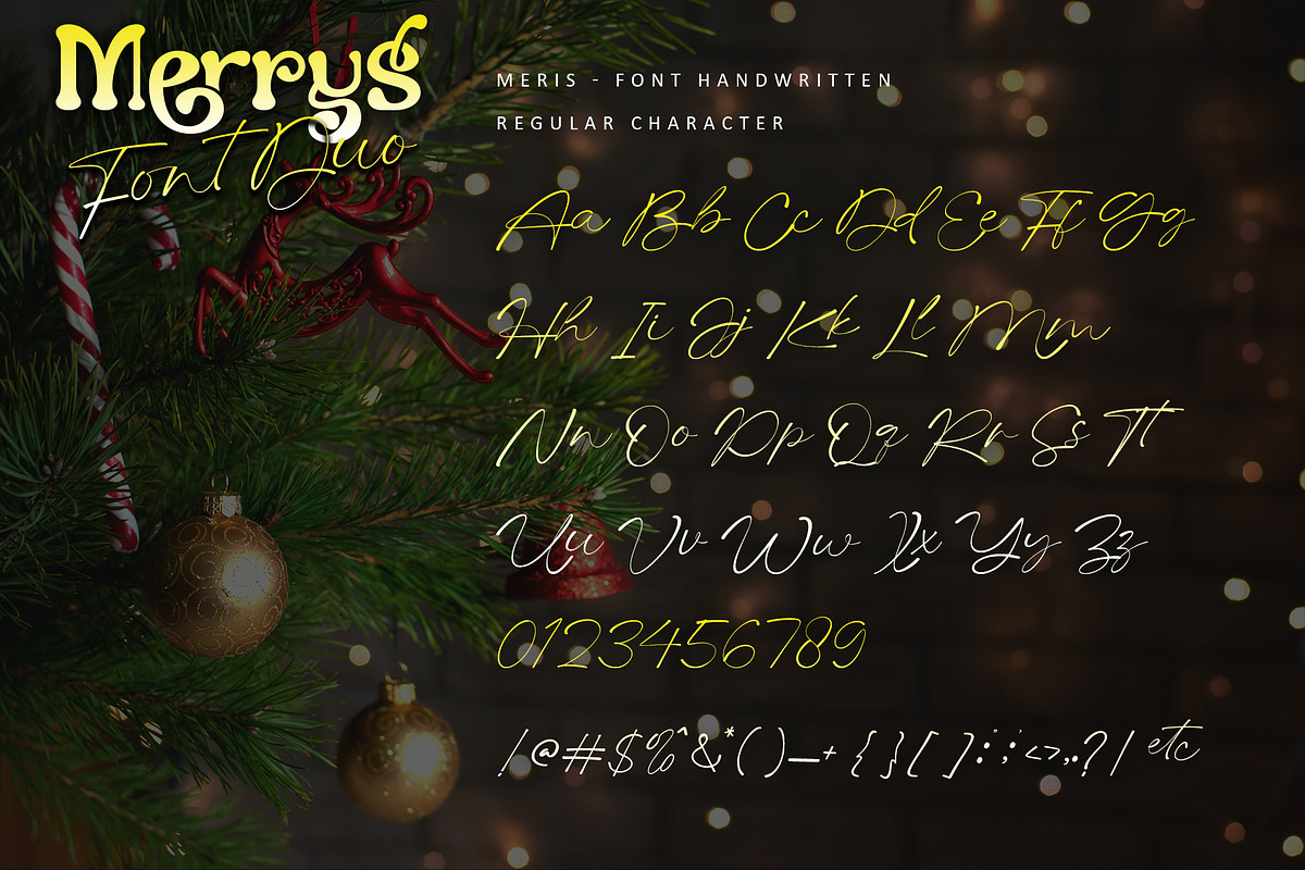 Merrys, a Serif Font by Letterara (Photo 9 of 14)