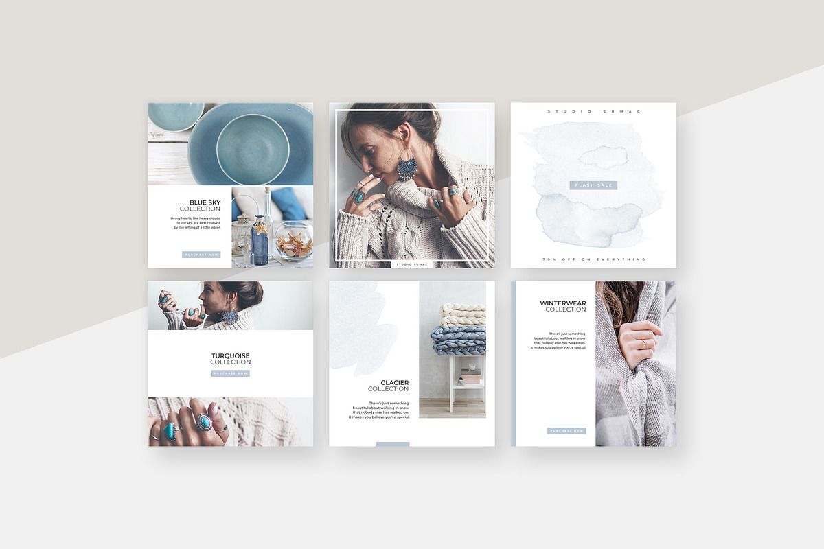 Alder Instagram Post Templates, a Social Media Template by Studio Sumac (Photo 4 of 5)