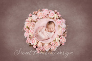 Newborn Photo Digi Backdrop x 4, a Layer Style Add-On by Sweet Bambini Design (Thumbnail 1 of 5)