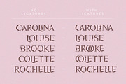 Flora | Modern Display Font, a Serif Font by Kandella's Art (Thumbnail 11 of 18)
