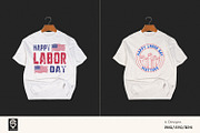 Labor Day T-Shirt Design Bundle, a Graphic by shaondesigns (Thumbnail 3 of 7)