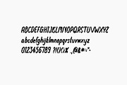 Slope Pen, a Script Font by TKDoodle (Thumbnail 7 of 8)