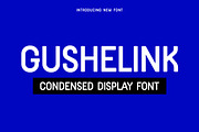 GUSHELINK Condensed Display Font, a Sans Serif Font by UICreative (Thumbnail 1 of 13)