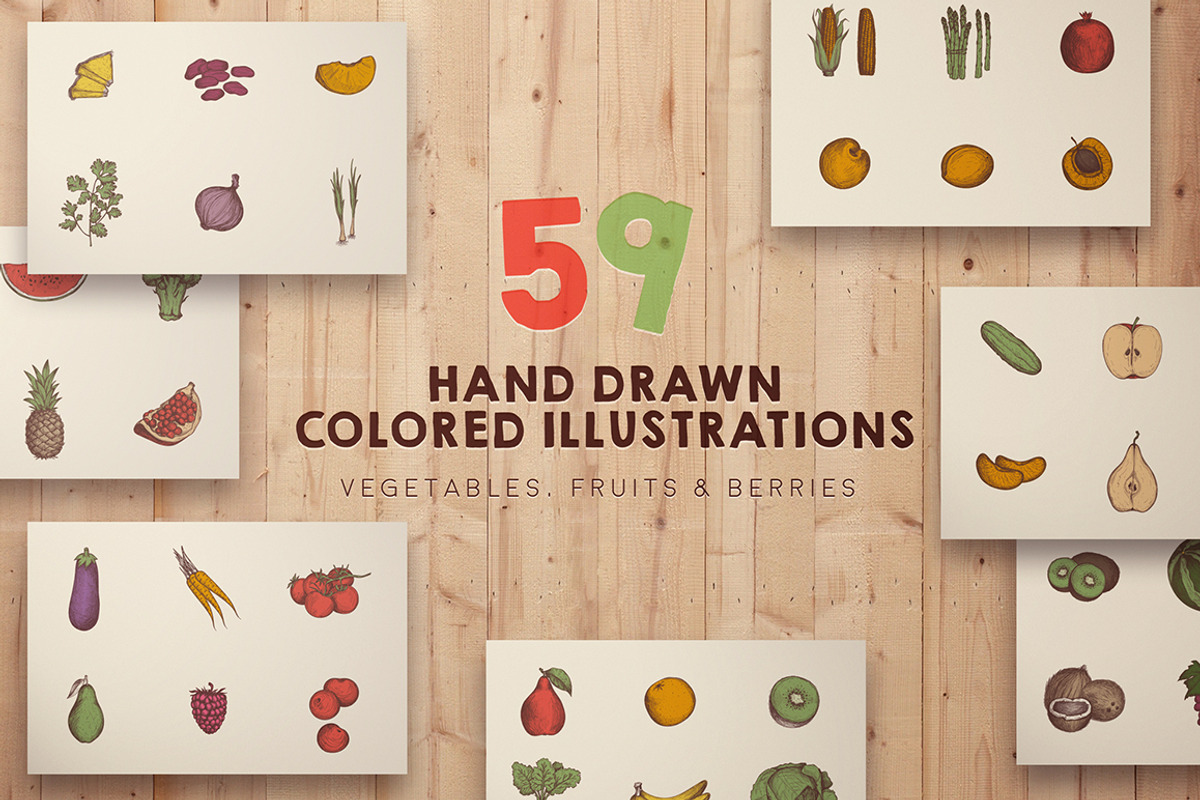 Vegan restaurant identity creator, a Food Illustration by Alfazet Chronicles (Photo 12 of 12)