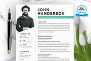 Resume/CV Bundle | 200+ for $29, a Resume Template by ResumeInventor (Thumbnail 190 of 207)