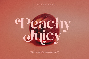 Calgary New Stylish Serif Font