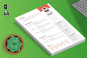 Resume, Creative CV Instant Download, a Resume Template by Blue Digital Studio