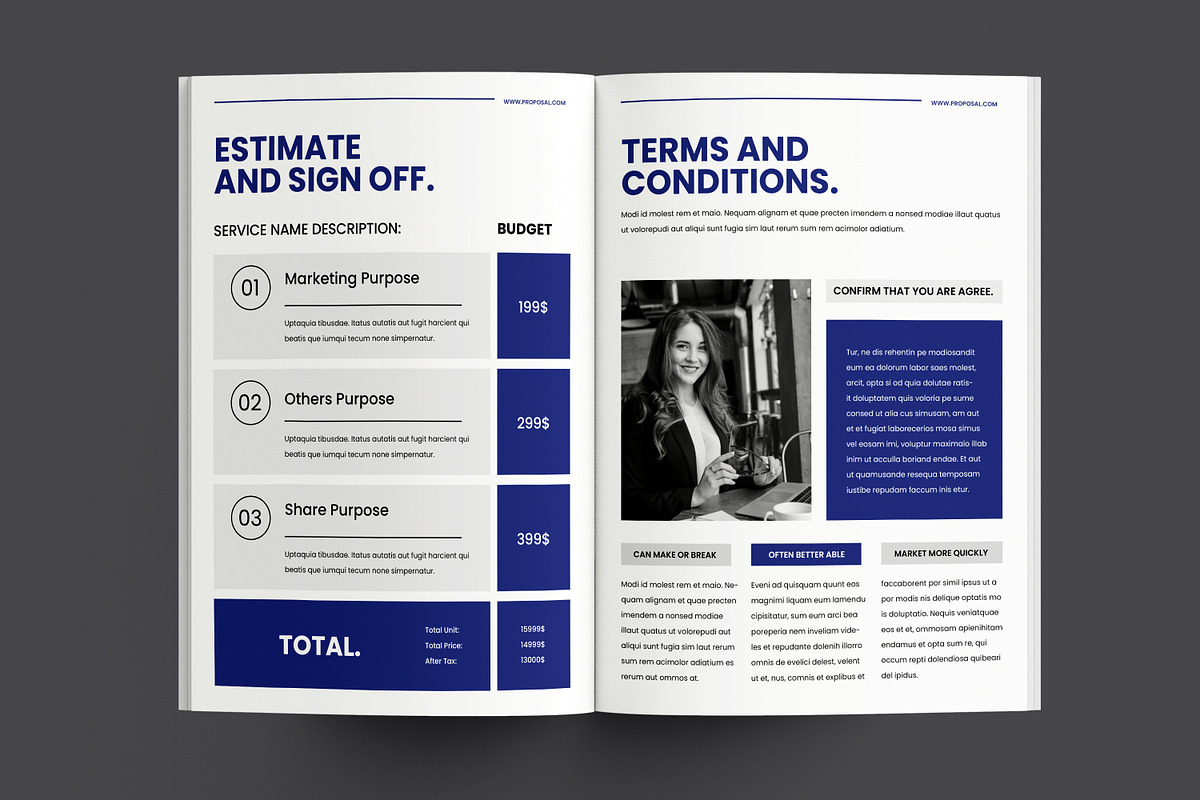 Business Proposal, a Brochure Template by FlyeredTemplate (Photo 10 of 10)
