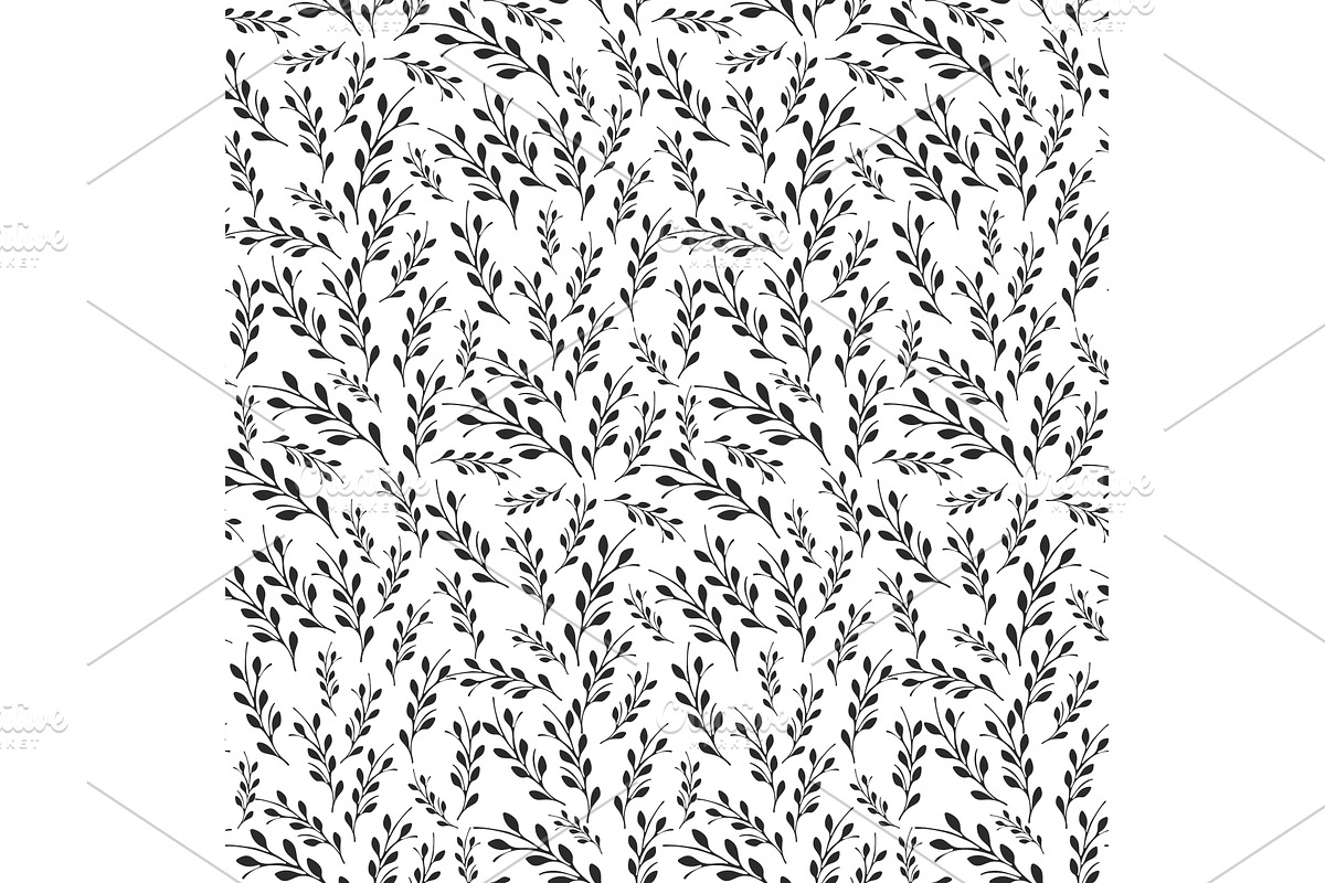 Botanical illustration of delicate, a Texture Illustration by okskukuruza