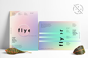 Holo Poster Flyer, a Flyer Template by Emma Make (Thumbnail 5 of 9)
