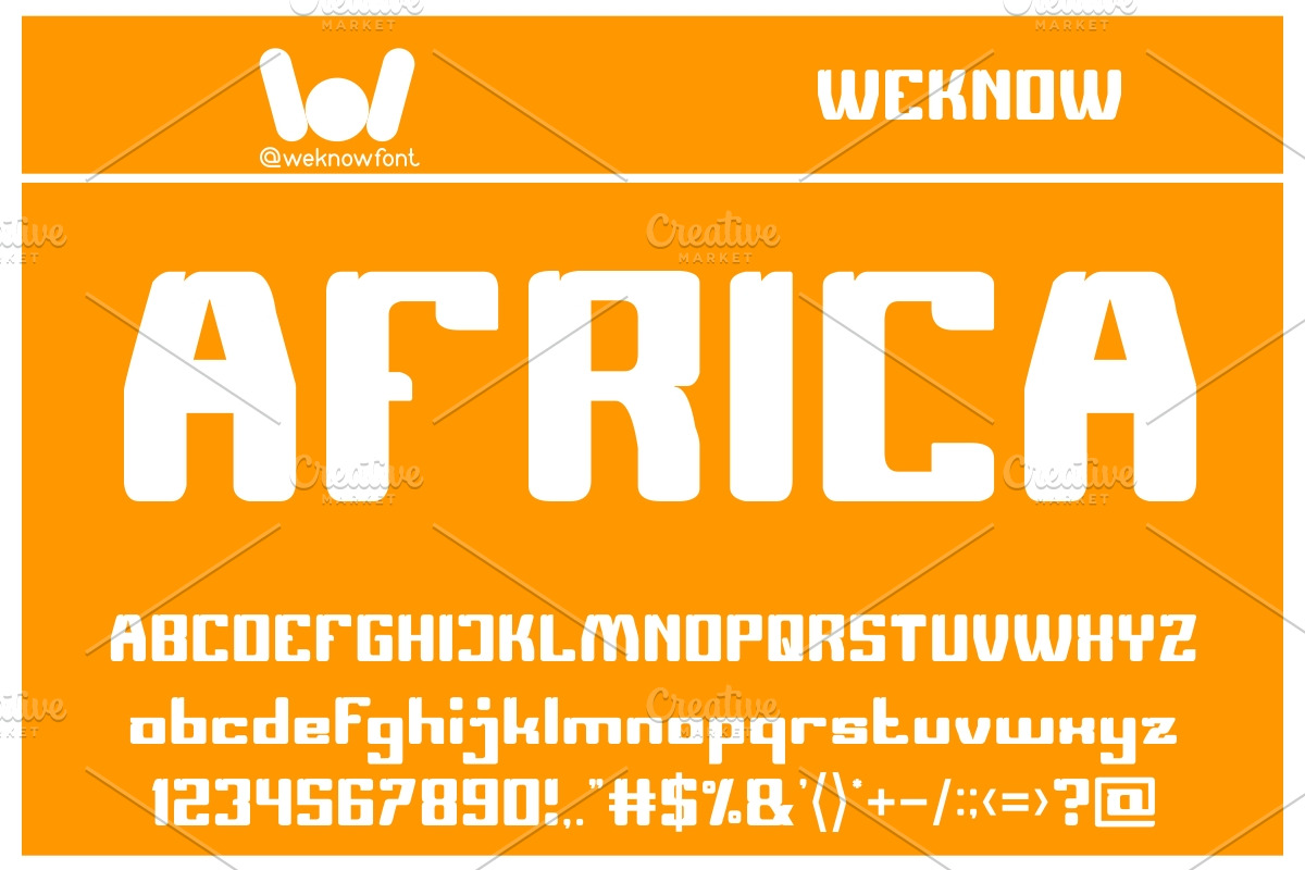 Great heart font, a Font by weknow (Photo 2 of 5)