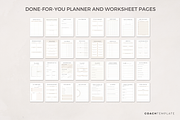 Manifesting Workbook Canva Template, a Marketing Template by COACHTEMPLATE (Thumbnail 6 of 9)