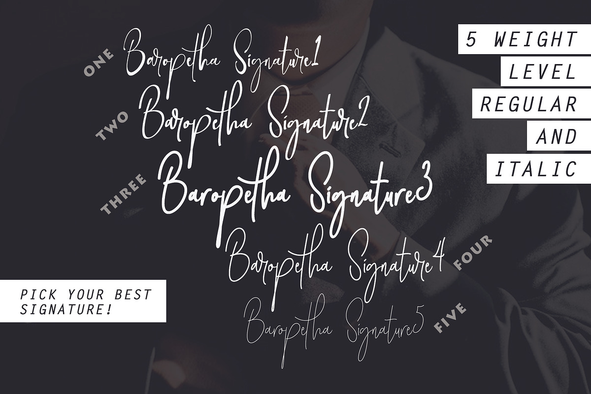 Baropetha Signature - 5 Weight Style preview 4