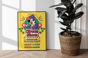 Retro Circus Show Flyer Template, a Flyer Template by Tiptop Graphic (Thumbnail 2 of 5)
