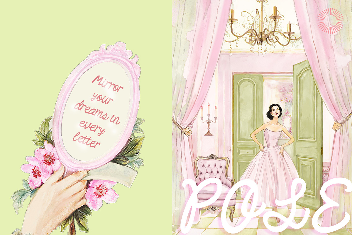 Little Rielle| Fairytale Handwritten, a Handwritten Font by Setara Langit CreativeStd (Photo 7 of 12)
