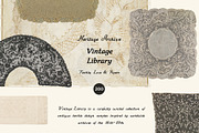 VINTAGE LIBRARY Textile, Lace, Paper, an Object Graphic by Lana Elanor (Thumbnail 3 of 14)