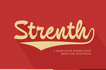 Strenth | Masculine Script