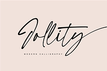 Jollity - Modern Calligraphy