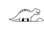 Cute dinosaur nursery decor design, an Illustration by Amazin_art (Thumbnail 16 of 31)