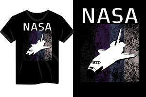 Nasa Space Shuttle T Shirt Design