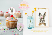 Easter Bunny Watercolor Animal, an Animal Illustration by Catherine Wheel (Thumbnail 3 of 12)