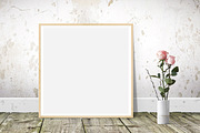 Rustic frame mockup 8x10 / 16x20, a Print Template by PinkJellyfish (Thumbnail 10 of 12)