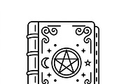 19 Witch Halloween Icon Set, an Outline Icon by adenpinkstore (Thumbnail 4 of 9)