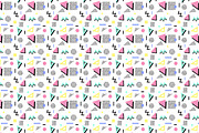 11 abstract memphis patterns, a Pattern Graphic by natsa (Thumbnail 2 of 6)
