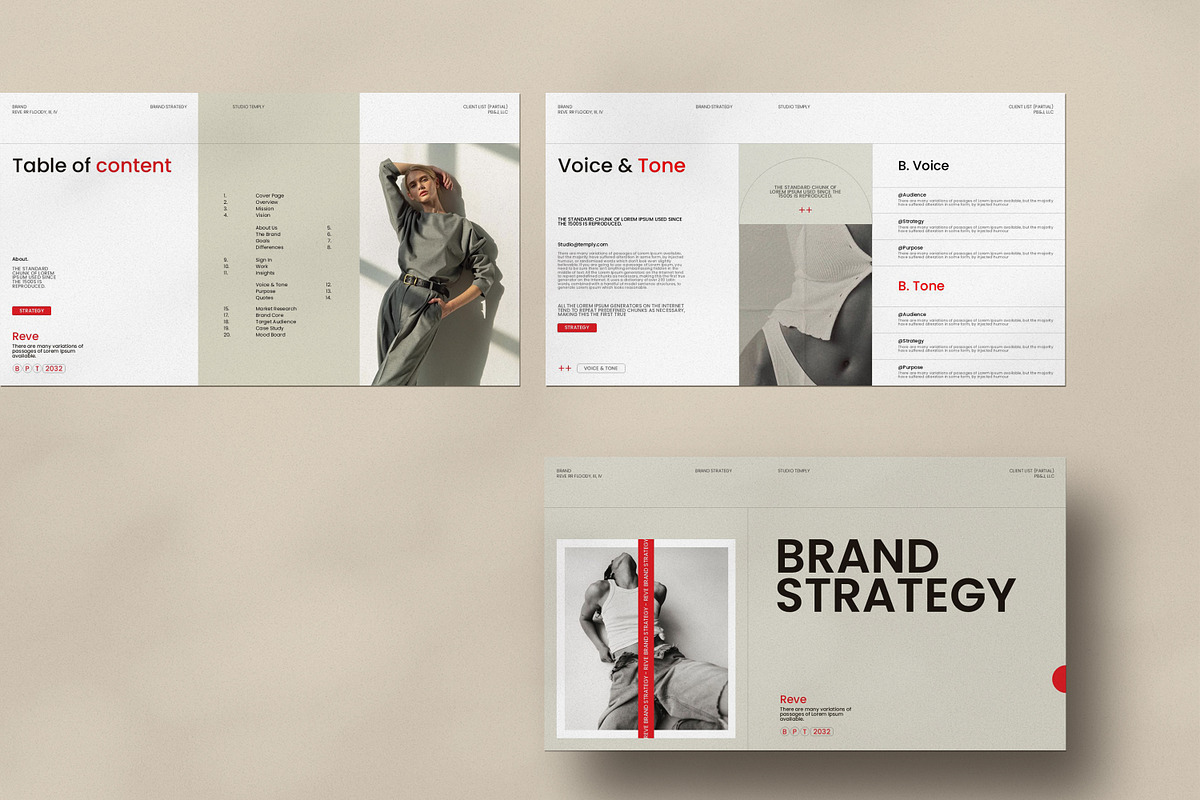 Reve Brand Strategy Template, a Presentation Template by Studio Temply (Photo 11 of 11)