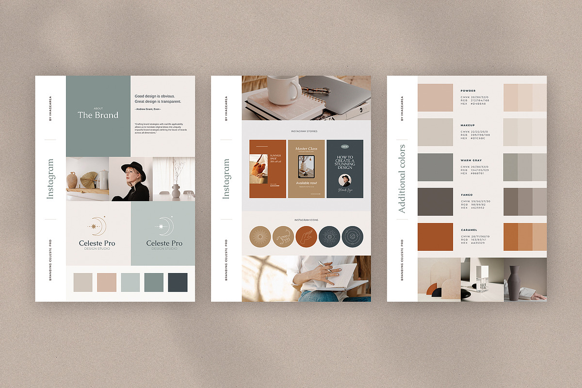 Brand Sheets Collection for Canva, a Brochure Template by Imagination Area (Photo 6 of 10)