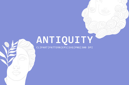 ANTIQUITY: clipart and patterns
