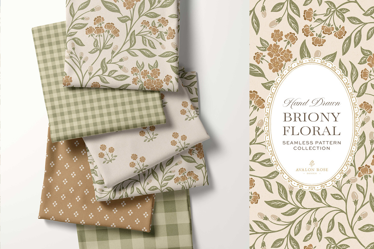 Farmhouse Sage Floral Patterns, a Pattern Graphic by Eclectic Anthology (Photo 9 of 12)